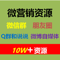 社交资源推广营销